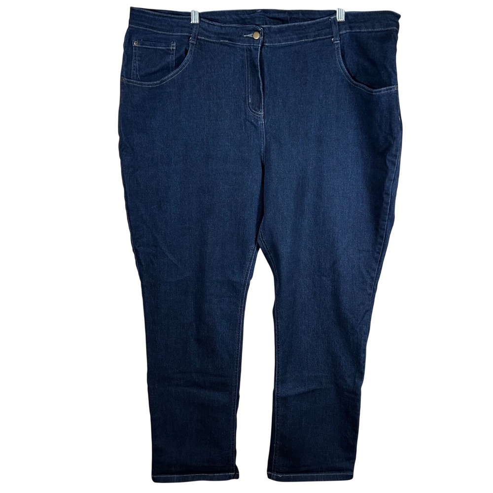 McDonalds Employee Dark Wash Straight Leg Women's Jeans 22W Reg MC224B